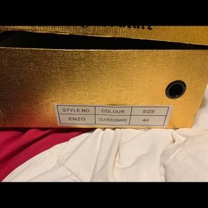 Green/brown above the knee boots